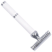 Parker Parker 70C White and Chrome Open Comb Safety Razor Safety Razor Lavender