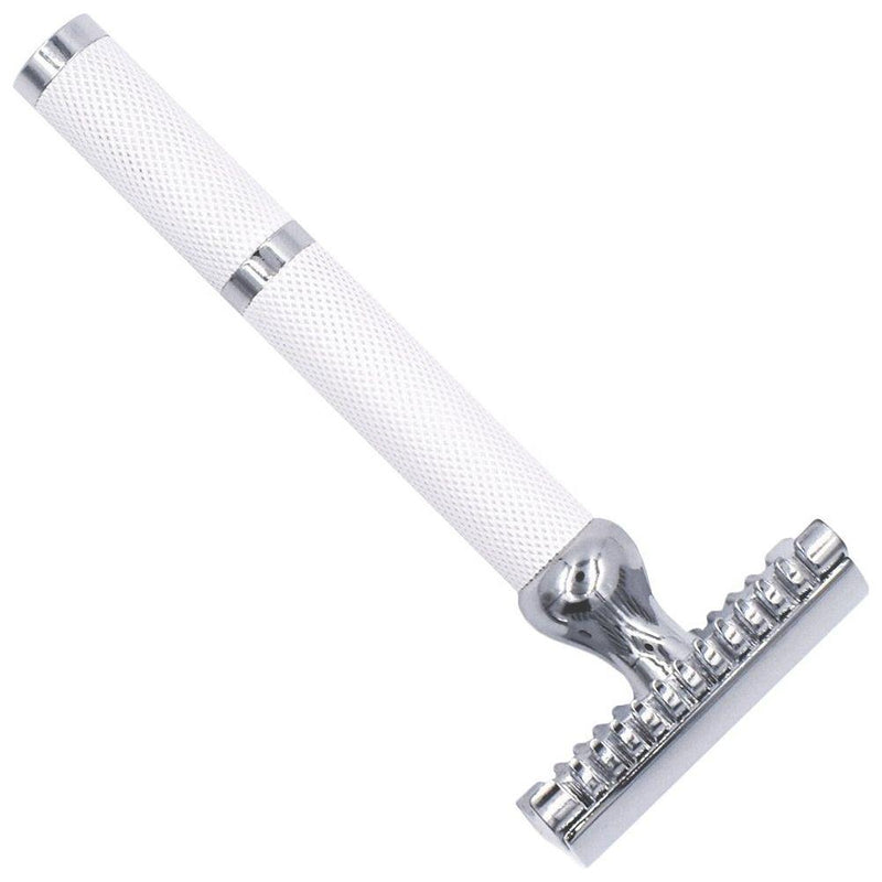 Parker Parker 70C White and Chrome Open Comb Safety Razor Safety Razor Lavender