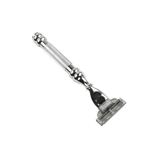 Parker Parker 43r Mach 3 Chrome Heavyweight Razor Razor Light Gray
