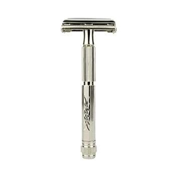 Parker Parker 60R Nickel Butterfly Double Edge Safety Razor Safety Razor Light Gray