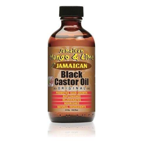 Jamaican Jamaican Mango And Lime Black Castor Oil Original 4 oz Hair Oil Sienna