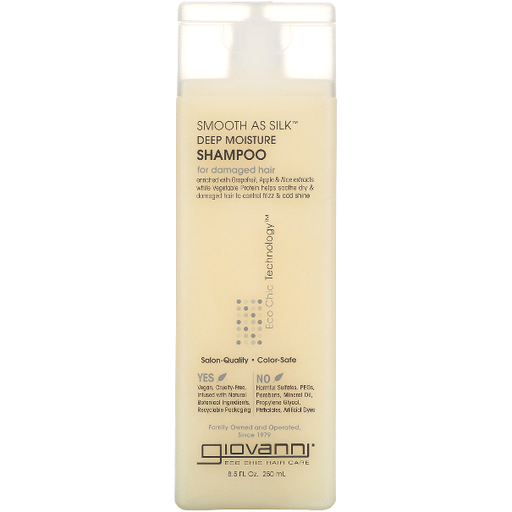 Giovanni Giovanni Shampoo Smooth As Silk 8.5 oz Shampoo Wheat