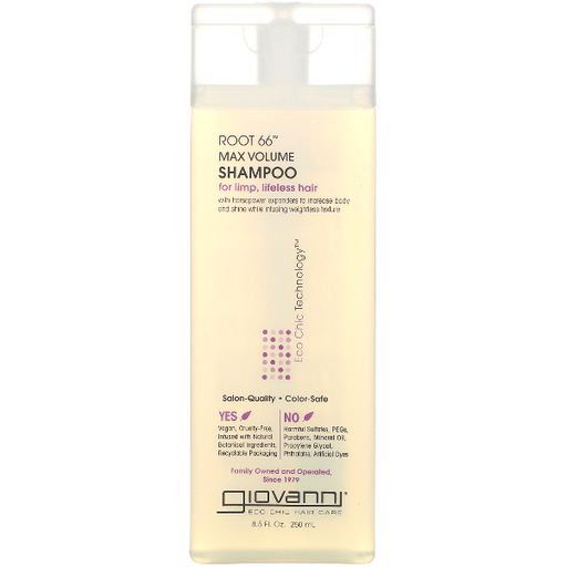 Giovanni Giovanni Root 66 Max Volume Shampoo 8.5 fl oz Shampoo Antique White