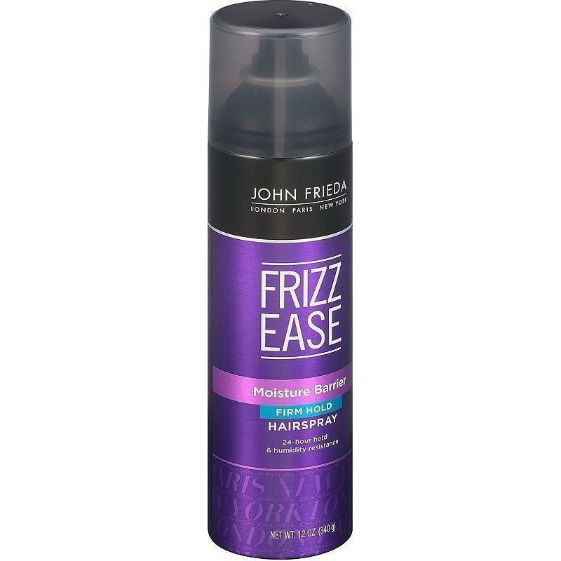 John Frieda John Frieda Frizz Ease Moisture Barrier Firm Hold Hair Spray 12 oz Hair Spray Dark Slate Blue