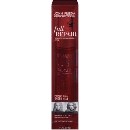 John Frieda John Frieda Full Repair Perfect Ends Sheer Mist 2 oz Hair Spray Dark Red