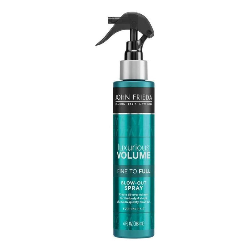 John Frieda John Frieda Luxurious Volume Blow Out Styling Spray 4 oz Hair Styling Spray Sea Green