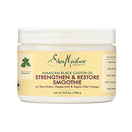 SheaMoisture SheaMoisture Jamaican Black Castor Oil Strengthen & Restore Smoothie 11 oz Hair Smoothie Bisque