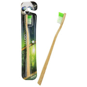 Woobamboo Woobamboo Medium Bamboo Toothbrush Bamboo Toothbrush Dark Khaki