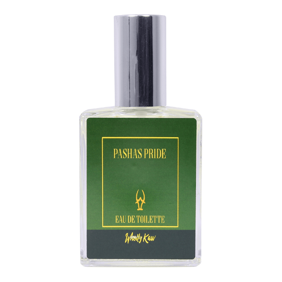 WhollyKaw Wholly Kaw Pasha's Pride Shaving Collection Shaving Set Dark Olive Green Eau de Toilette 1.7 oz