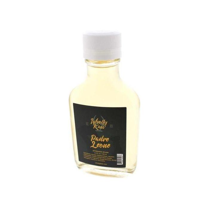 WhollyKaw Wholly Kaw Padre Leone After Shave Splash 3.4 Oz After Shave Splash Antique White