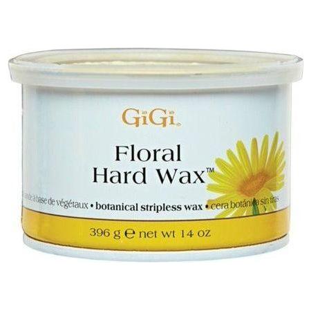 GiGi Gigi Hard Wax With Floral Passions 14 Oz Hard Wax Light Gray