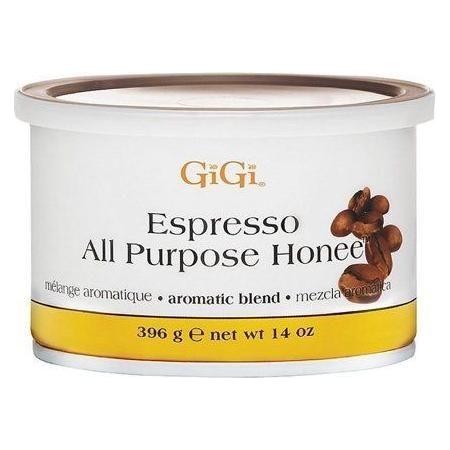 GiGi Gigi Espresso All Purpose Honee Wax 14 Oz Waxing Product Antique White