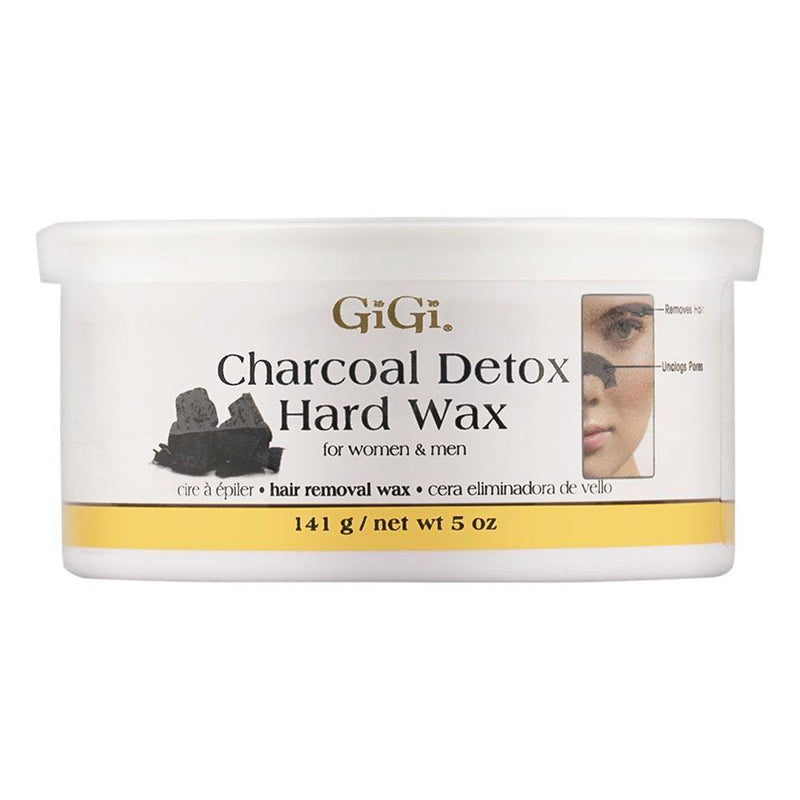 GiGi Gigi Charcoal Detox Hard Wax 5 Oz Hard Wax Light Gray