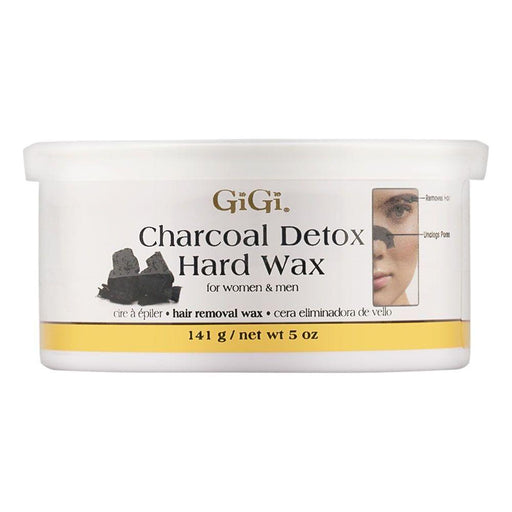 GiGi Gigi Charcoal Detox Hard Wax 5 Oz Hard Wax Light Gray