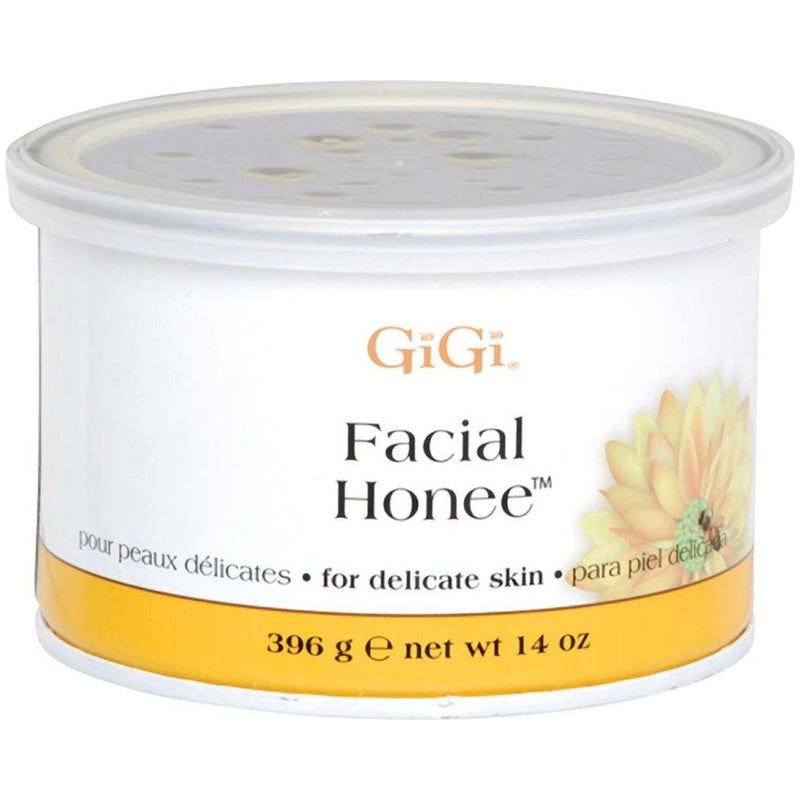 GiGi Gigi Gentle Facial Honee 14 Oz Facial Wax Light Gray