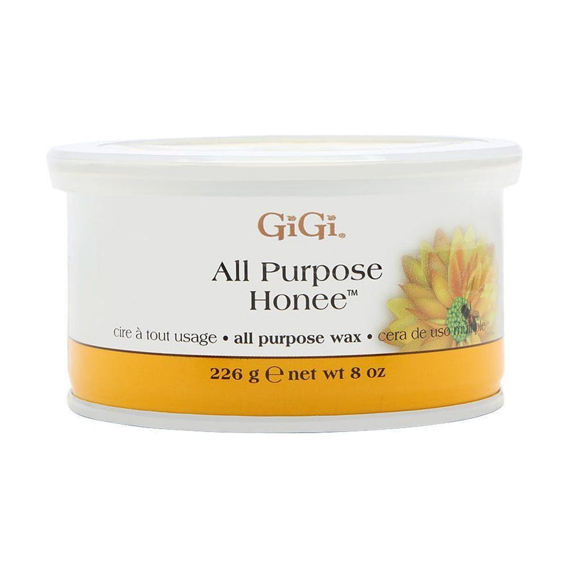 GiGi Gigi All Purpose Honee Wax 8 Oz Hair Removal Wax Light Gray
