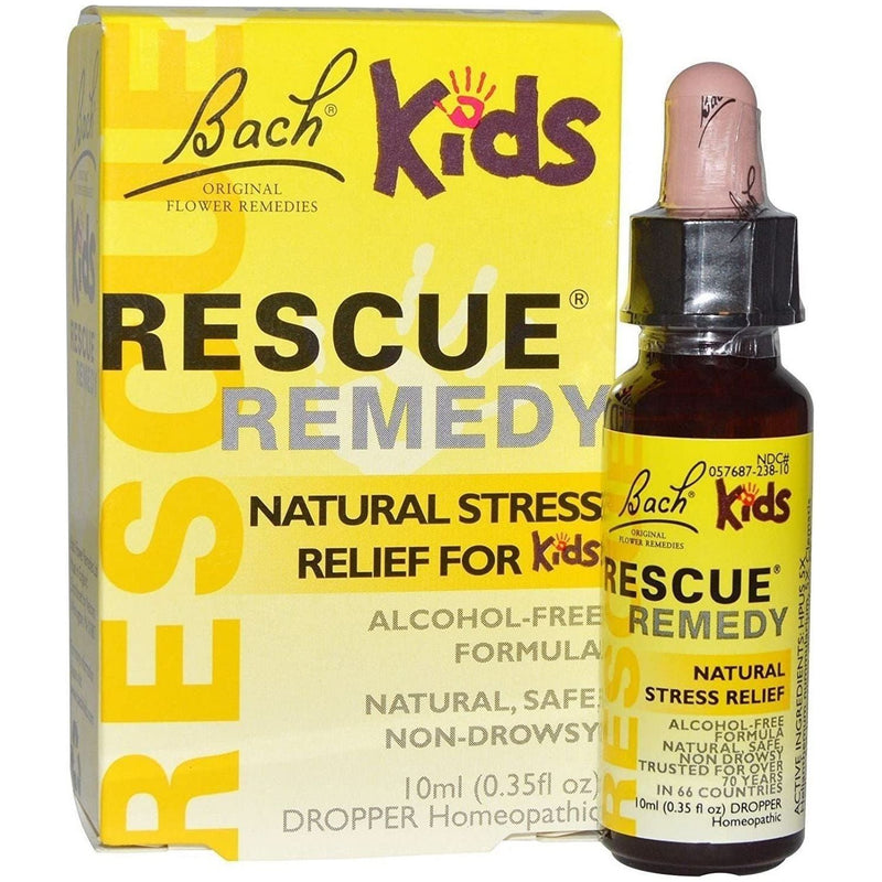 Bach Flower Bach Flower Rescue Remedy Spray - Natural Stress Relief 20 ml Stress Relief Spray Goldenrod