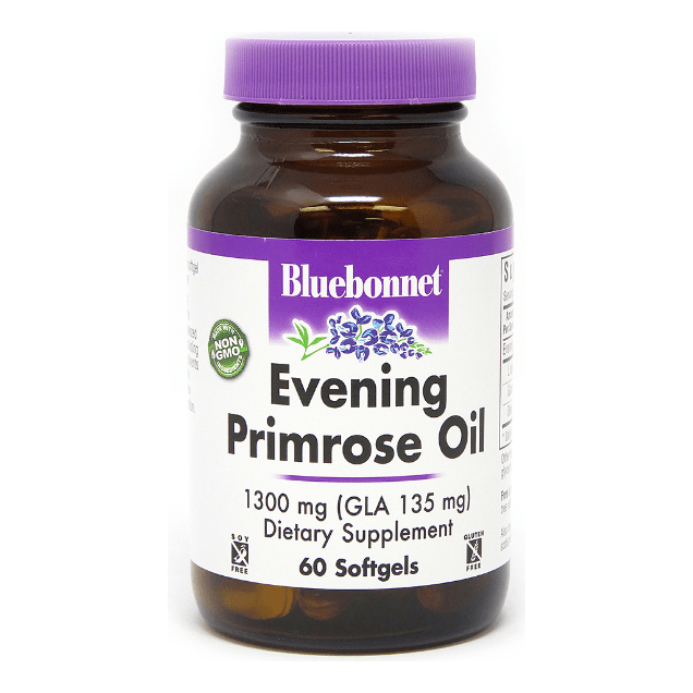 Bluebonnet BlueBonnet Evening Primrose Oil Softgels, 1300 mg, 60 Softgels Dietary Supplements Dark Slate Gray