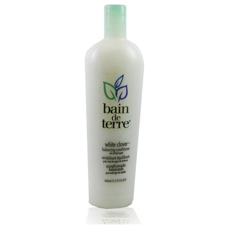 Bain de Terre Bain De Terre White Clover Balancing Conditioner 13.5 Oz Hair Conditioner Gray