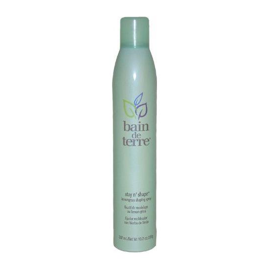 Bain de Terre Bain De Terre Stay n' Shape Lemongrass Shaping Hairspray 10.2oz Hairspray Dark Gray
