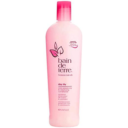Bain de Terre Bain De Terre Day Lily Color Preserving & Volumizing Conditioner 13.5 fl  oz Hair Conditioner Misty Rose
