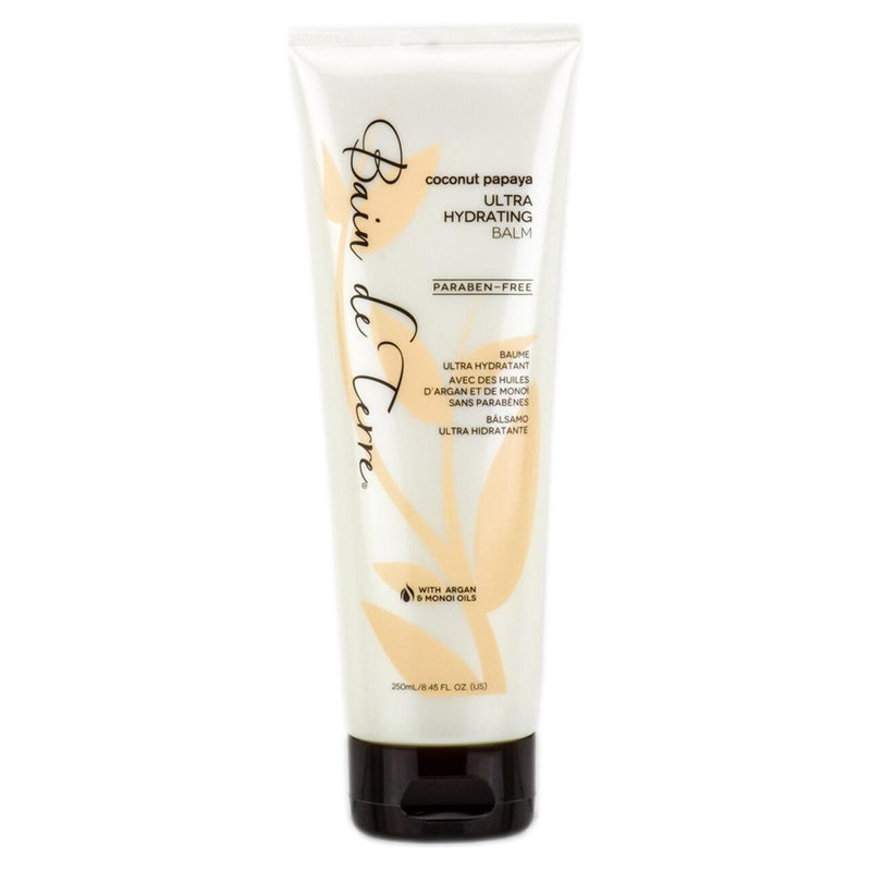 Bain de Terre Bain De Terre Coconut Papaya Ultra Hydrating Balm 8.45 fl oz Hair Balm Antique White