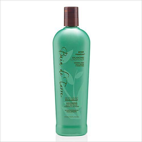 Bain de Terre Bain De Terre Green Meadow Balancing Conditioner 13.5 fl oz Hair Conditioner Cadet Blue
