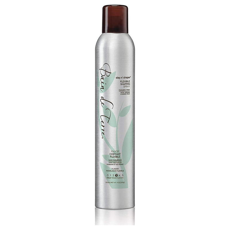 Bain de Terre Bain De Terre Stay N' Shape Flexible Shaping Spray 300 ml Hair Spray Gray