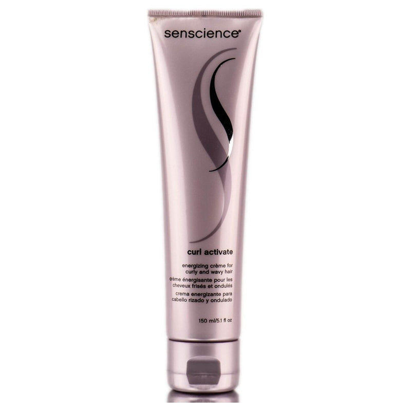 Senscience Senscience Curl Activate Energizing Creme For Curly And Wavy Hair 5.1 Oz Hair Styling Cream Rosy Brown