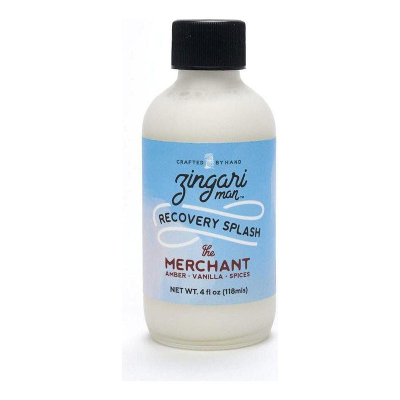 Zingari Man Zingari Man The Merchant Shaving Collection Shaving Set Light Gray Recovery Splash 4 oz
