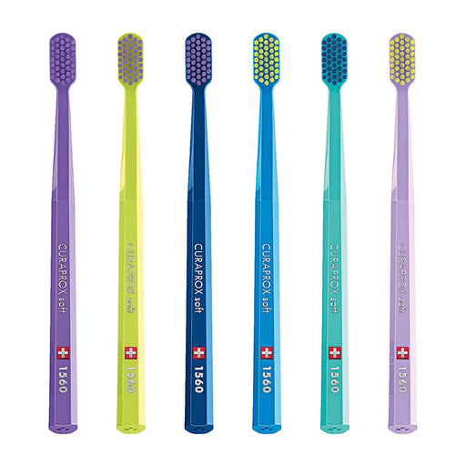 Curaprox Curaprox 1560 Soft Toothbrush (Assorted Colors) Oral Care Light Gray