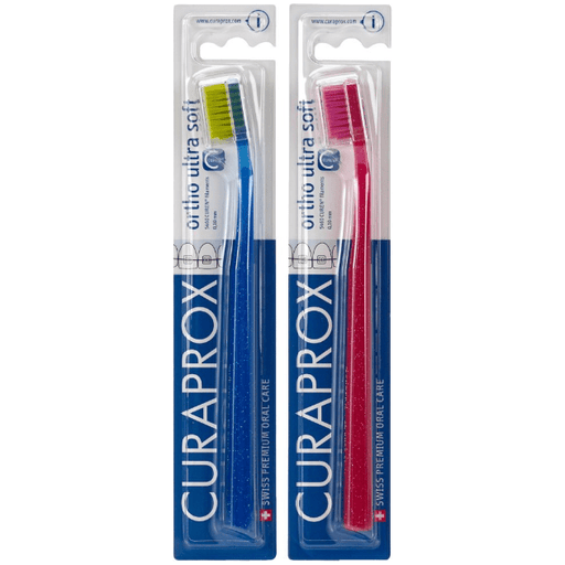 Curaprox Curaprox Ortho Ultra Soft Toothbrush Oral Care Midnight Blue