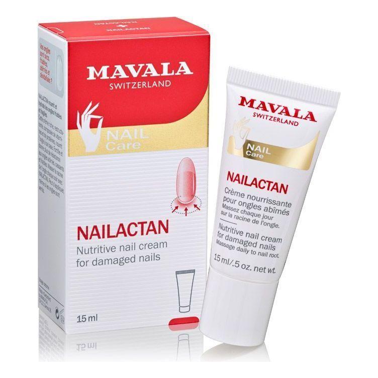 Mavala Mavala Nutritive Nail Cream Nailactan for Damaged Nails 0.5 Oz Nail Cream Light Gray