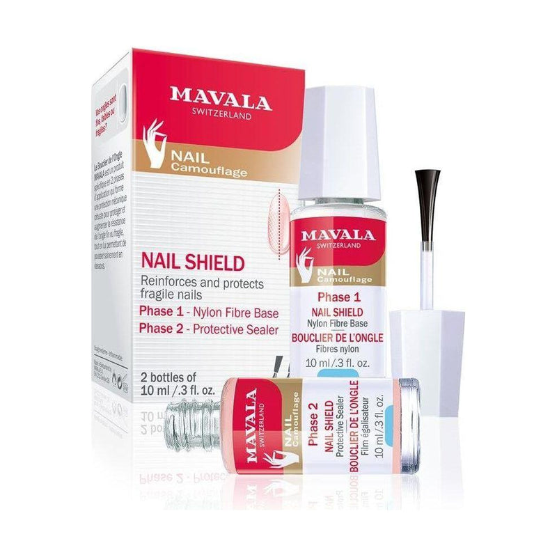 Mavala Mavala Nail Shield 2 bottles at 0.3 fl Oz each 0.6 Oz Nail Shield Lavender