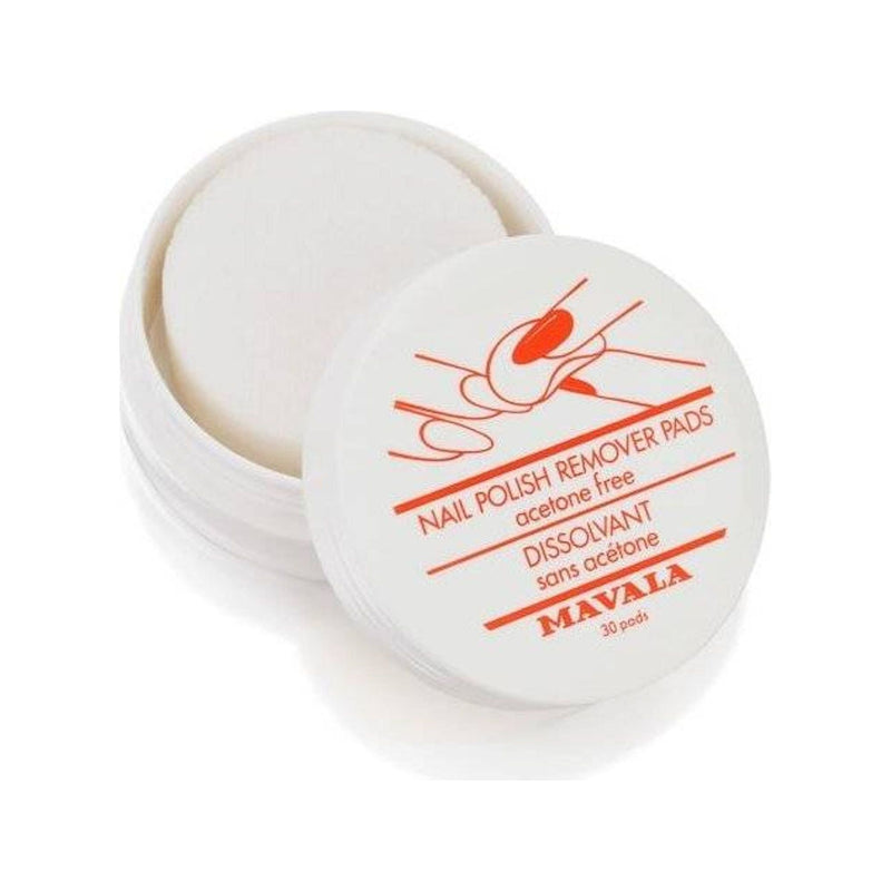 Mavala Mavala Nail Polish Remover 30 Pads Nail Polish Remover Antique White