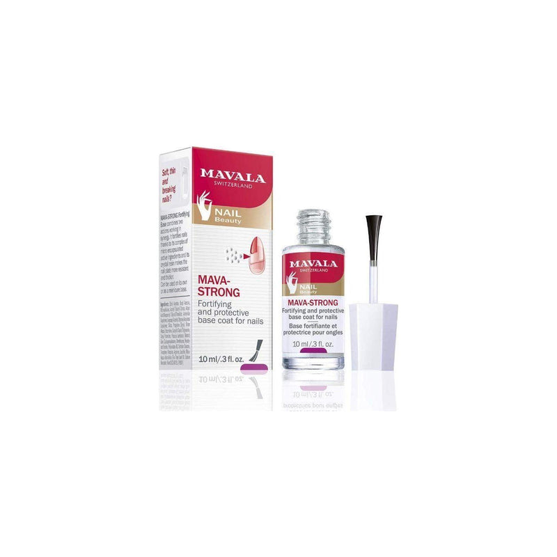 Mavala Mavala Mava-strong Fortifying & Protective Base Coat 0.3 Oz Nail Base Coat Lavender