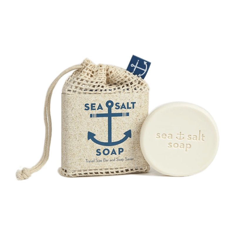 Kalastyle Kalastyle Swedish Dream Travel Size Bar & Soap Saver Sea Salt 1.8 oz Travel Size Bar & Soap Light Gray
