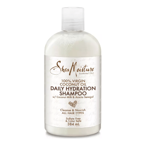 SheaMoisture Shea Moisture 100% Virgin Coconut Oil Daily Hydration Shampoo 384ml Shampoo Beige