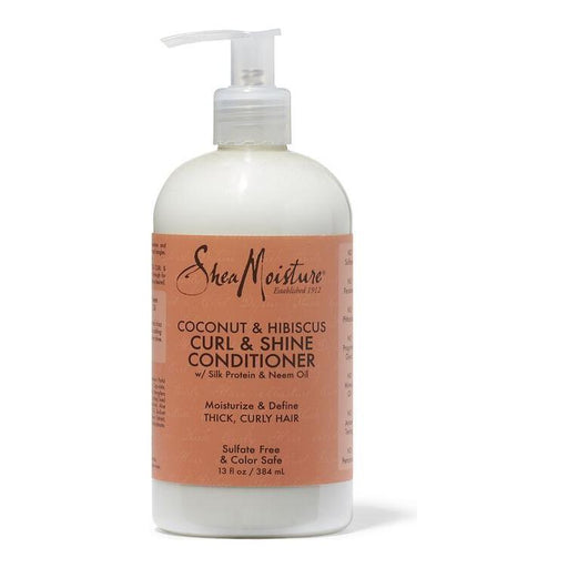SheaMoisture SheaMoisture Coconut & Hibiscus Conditioner, Curl & Shine 384ml Conditioner Rosy Brown