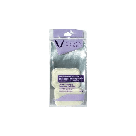 Victoria Vogue Victoria Vogue 2 Pressed Powder Sponges #418 Pressed Powder Sponges Gray