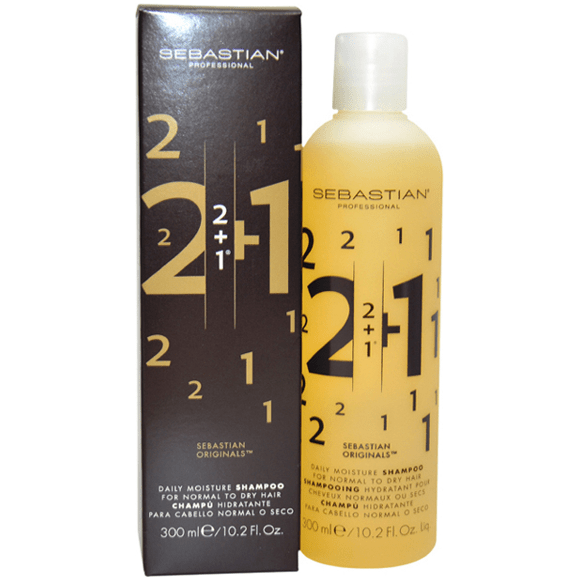 Sebastian Sebastian 2 + 1 Daily Moisture Shampoo 10.2 oz Shampoo Dark Slate Gray