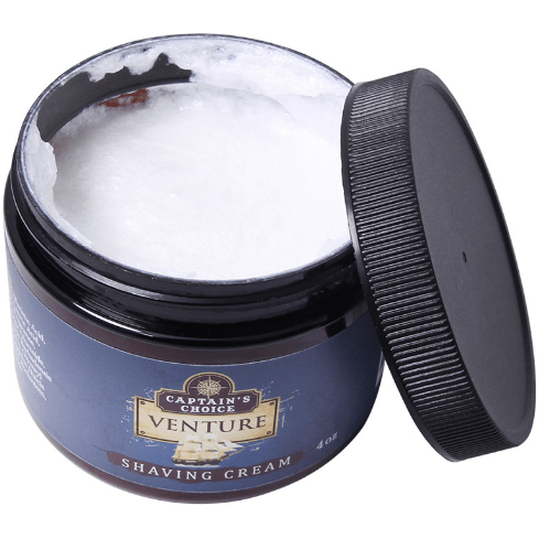 Captain's Choice Captain's Choice VENTURE Shaving Cream 4 Oz Shaving Cream Dark Slate Gray