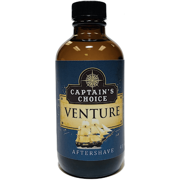 Captain's Choice Captain's Choice VENTURE Aftershave 4 Oz Shaving & Grooming Tan