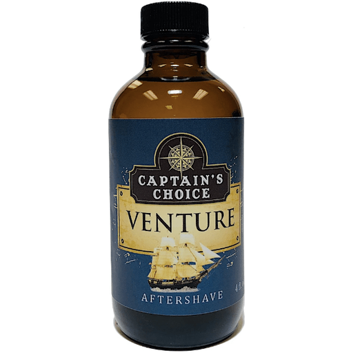 Captain's Choice Captain's Choice VENTURE Aftershave 4 Oz Shaving & Grooming Tan