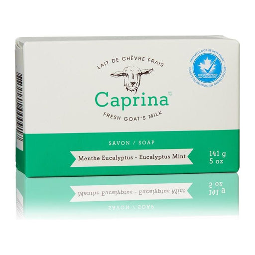 Canus Canus Caprina Bar Soap Eucalyptus Mint 5 oz Bar soap Dark Cyan