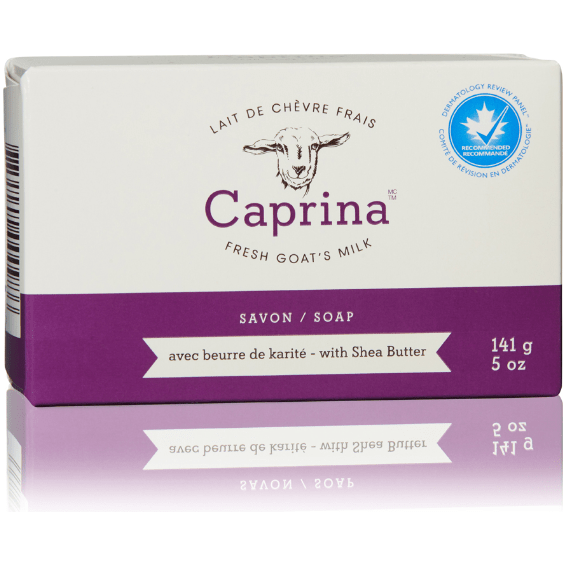 Canus Canus Caprina Goat's Milk Skin Care Goat's Milk Soaps Shea Butter Bar Soaps 5 Oz Bath Light Gray