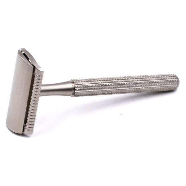 Parker Parker 78R-SC Satin Chrome Safety Razor Safety Razor Gray