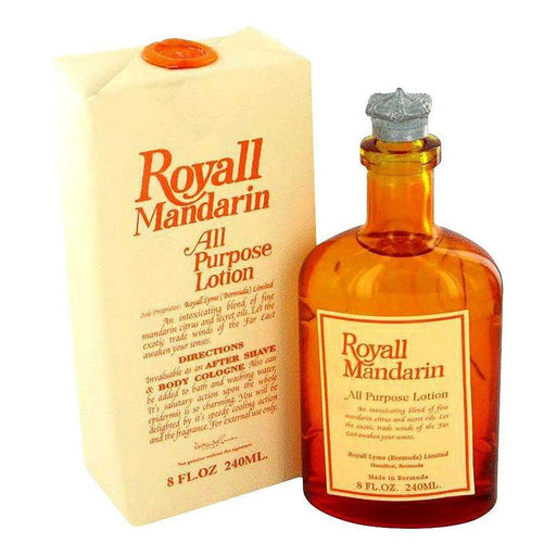 Royall Royall Mandarin Of Bermuda For Men All Purpose Lotion 8.0 Oz Men's All Purpose Lotion Khaki