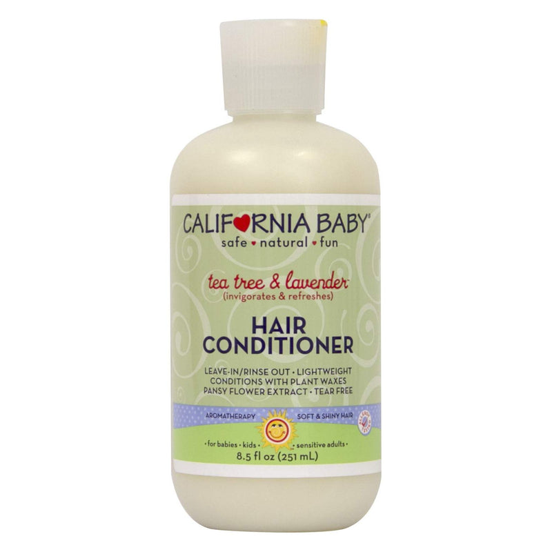California Baby California Baby Tea Tree & Lavender Hair Conditioner 8.5oz Baby Products Gray