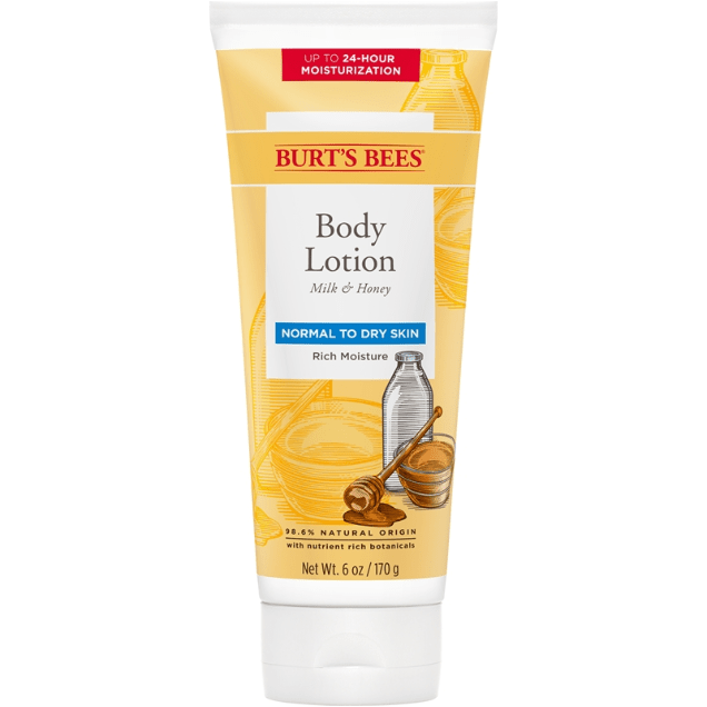 Burt's Bees Burt's Bees Naturally Nourishing Milk & Honey Body Lotion 6oz Body Lotion Antique White